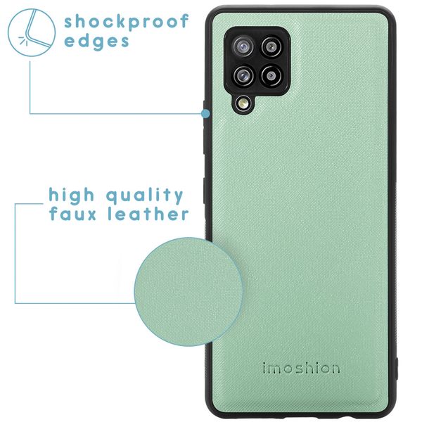 imoshion Luxuriöse Portemonnaie-Klapphülle Samsung Galaxy A42 - Grün