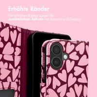 imoshion Design Klapphülle Apple iPhone 16 - Hearty Blush