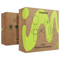 imoshion Mikrofon für Telefon - Ansteckmikrofon - Kabellos - Bluetooth / Lightning / USB-C