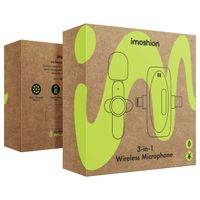 imoshion Mikrofon für Telefon - Ansteckmikrofon - Kabellos - Bluetooth / Lightning / USB-C