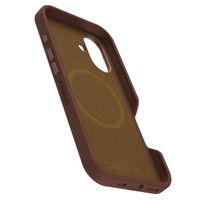 OtterBox Symmetry Cactus Leder Back Cover MagSafe Apple iPhone 16 - Rich Adobe Brown