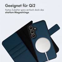 imoshion Herausnehmbare 2-in-1 Luxus-Bookcase Samsung Galaxy S25 FE - Blau