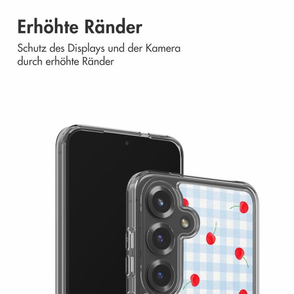 imoshion Design Hülle Samsung Galaxy S25 - Cherry Check
