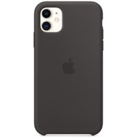 Apple 3 Pack Silikon-Case + Clearcase für das iPhone 11 - Black + White + Clear