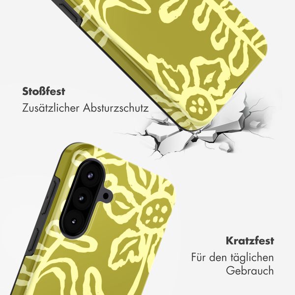 Selencia Vivid Back Cover Samsung Galaxy A57 (5G) - Chalky Bloom