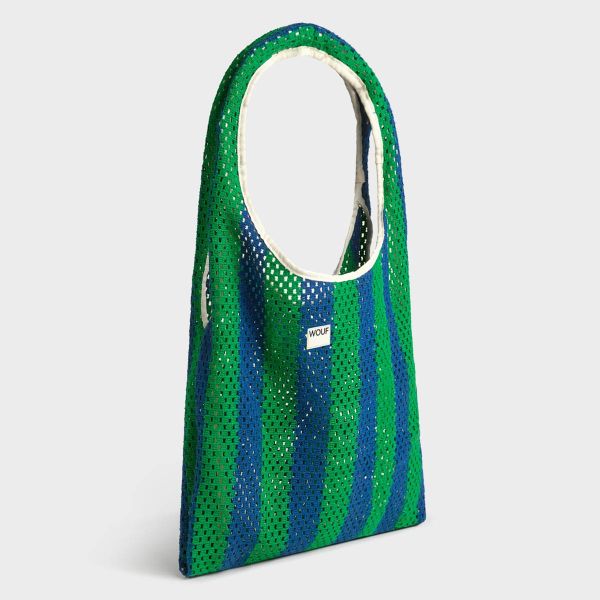 Wouf Crochet T-Shirt Tasche - Mistral