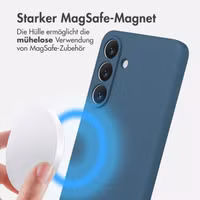 imoshion Color Back Cover mit MagSafe Samsung Galaxy S25 FE - Dunkelblau