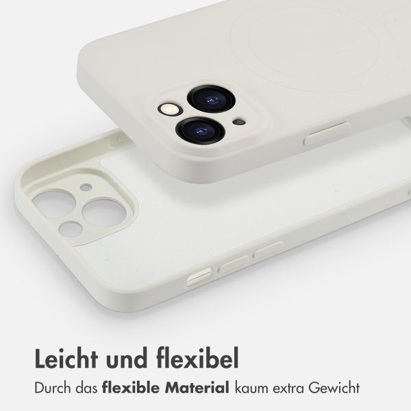 imoshion Color Back Cover mit MagSafe für das iPhone 14 - Beige