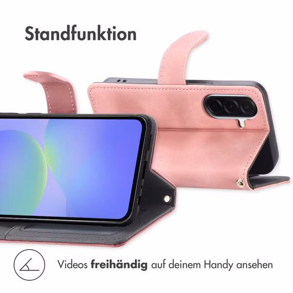 imoshion Klapphülle mit Kordel Samsung Galaxy A37 (5G) - Rosa