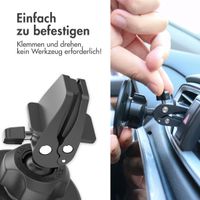 Accezz Handyhalterung für das Auto - MagSafe - Einschließlich Magnetkreis - Lüftungsgitter - Schwarz