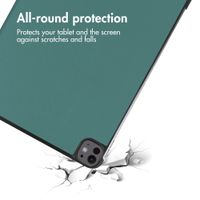 imoshion Trifold Klapphülle Apple iPad Pro 13 (2025) M5 / (2024) M4 - Dunkelgrün
