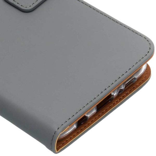 Luxus TPU Klapphülle Grau für das Samsung Galaxy A9 (2018)