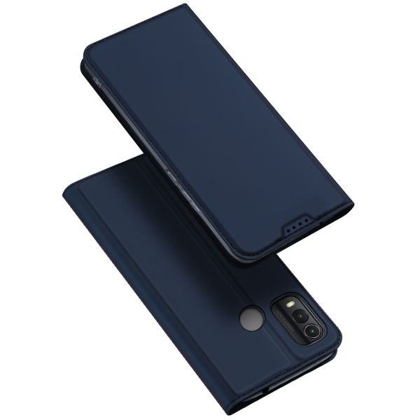 Dux Ducis Slim TPU Klapphülle für das Nokia G11 Plus - Dunkelblau