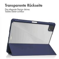 imoshion Trifold Hardcase Klapphülle Apple iPad Pro 12.9 (2018/2020/2021/2022) - Dunkelblau