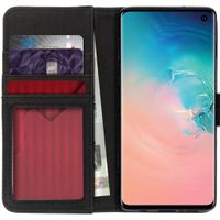 imoshion Luxuriöse Klapphülle Samsung Galaxy S10 - Schwarz
