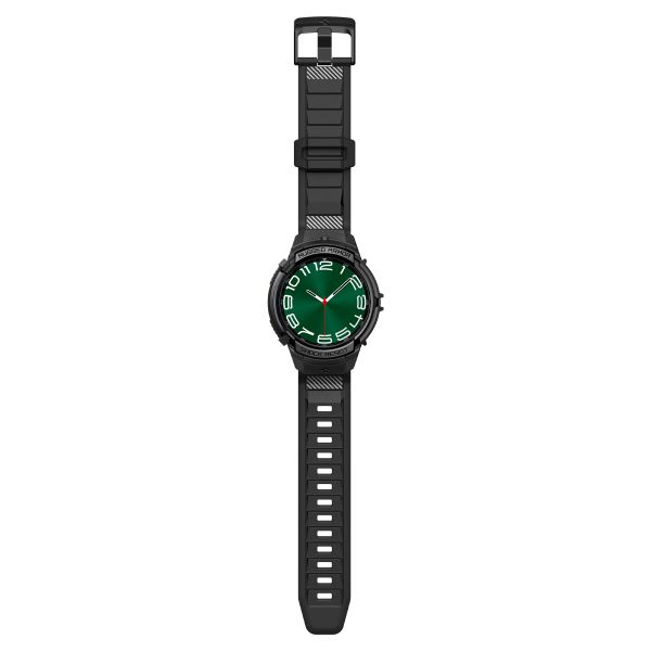 Spigen Rugged Armor™ Pro Case für die Samsung Galaxy Watch 6 Classic - 47 mm - Schwarz