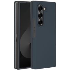 Accezz Liquid Silikoncase Samsung Galaxy Z Fold 6 - Dunkelblau