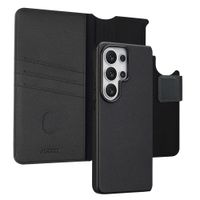 Accezz 2-in-1 Klapphülle aus Leder mit MagSafe Samsung Galaxy S26 Ultra - Onyx Black