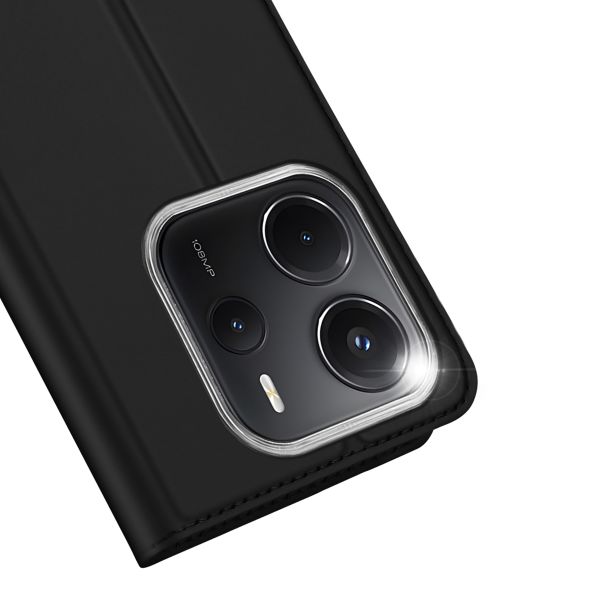 Dux Ducis Slim TPU Klapphülle für das Xiaomi Redmi Note 14 (4G) - Schwarz
