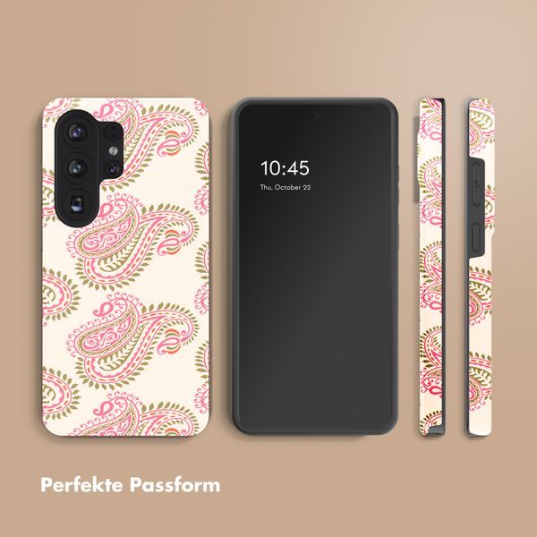 Selencia Vivid Back Cover Samsung Galaxy S26 Ultra - Paisley Blush
