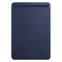 Apple Leather Sleeve Apple iPad 9 (2021) 10.2 Zoll / iPad 8 (2020) 10.2 Zoll / iPad 7 (2019) 10.2 Zoll / Air 3 (2019) / Pro 10.5 (2017) - Midnight Blue