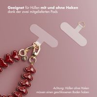 Selencia Lova Handgelenkbande - Burgundy