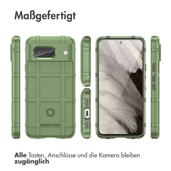 imoshion Rugged Shield Backcover Google Pixel 8 - Dunkelgrün
