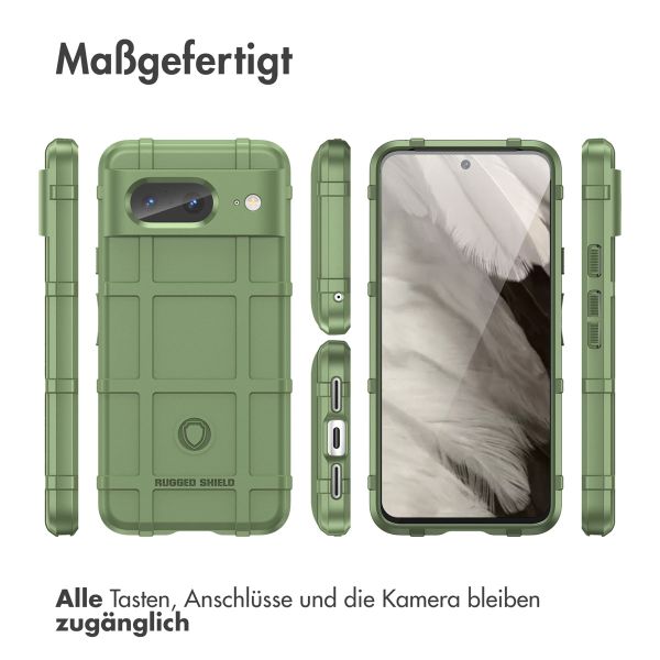 imoshion Rugged Shield Backcover für das Google Pixel 8 - Dunkelgrün