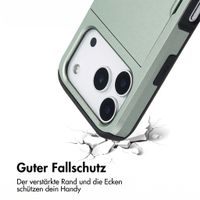 imoshion Backcover mit Kartenfach Apple iPhone 18 Pro / 17 Pro - Grün
