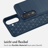 imoshion Brushed Back Cover Samsung Galaxy A57 (5G) - Blau