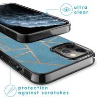 imoshion Design Hülle iPhone 12 (Pro) - Blue Graphic
