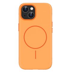 imoshion Color Backcover mit Thin MagSafe Ring Apple iPhone 15 - Orange
