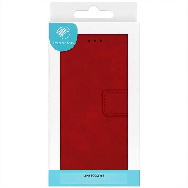 imoshion Luxuriöse Klapphülle Apple iPhone SE (2022 / 2020) / 8 / 7 / 6(s) - Rot