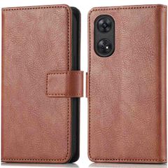 imoshion Luxuriöse Klapphülle Oppo Reno 8 T (4G) - Braun