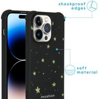 imoshion Design Hülle mit Band Apple iPhone 14 Pro - Stars Gold