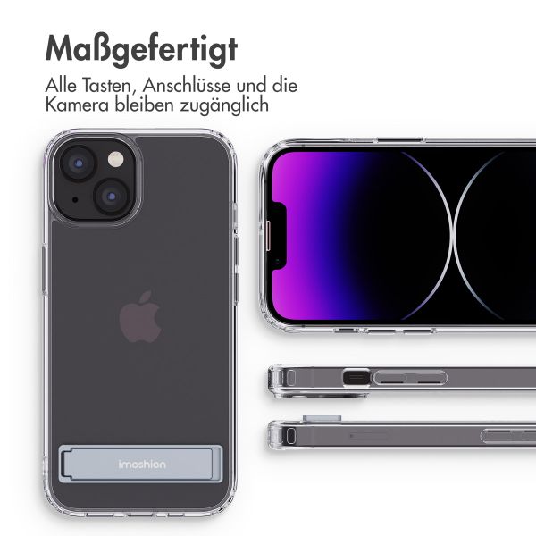 imoshion Back Cover mit Ständer Apple iPhone 14 - Transparent