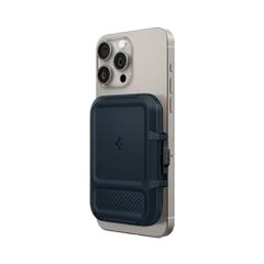 Spigen Kartenhalter mit MagSafe Lock Fit - Metal Slate
