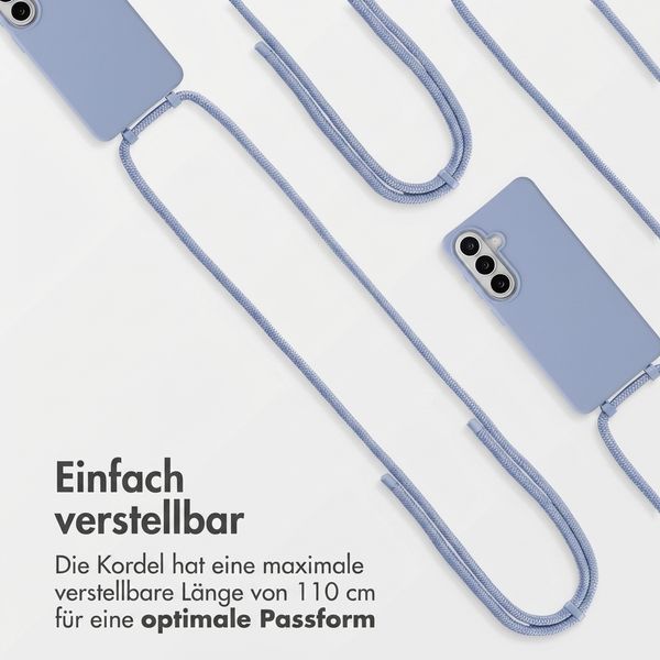 imoshion Color Backcover mit abnehmbarem Handykette und MagSafe Samsung Galaxy S26 - Ash Blue