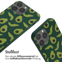 imoshion Silikonhülle design mit Band für das iPhone 13 Pro Max - Avocado Green