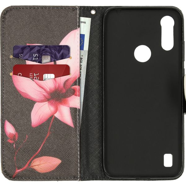 Design TPU Klapphülle für das Motorola Moto E6s