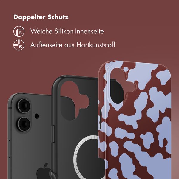 Selencia Vivid Rückabdeckung mit MagSafe Apple iPhone 16 - Moo'd Lavender Glow