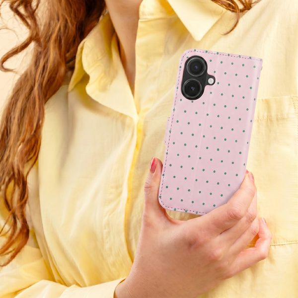 imoshion Design Klapphülle Samsung Galaxy A57 (5G) - Happy Dots