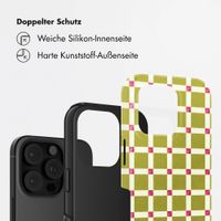 Selencia Vivid Back Cover Apple iPhone 16 Pro - Check This Olive