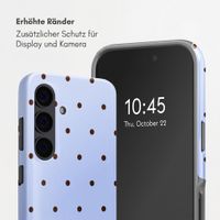 Selencia Vivid Back Cover Samsung Galaxy S24 - Happy Dots Digital Sky