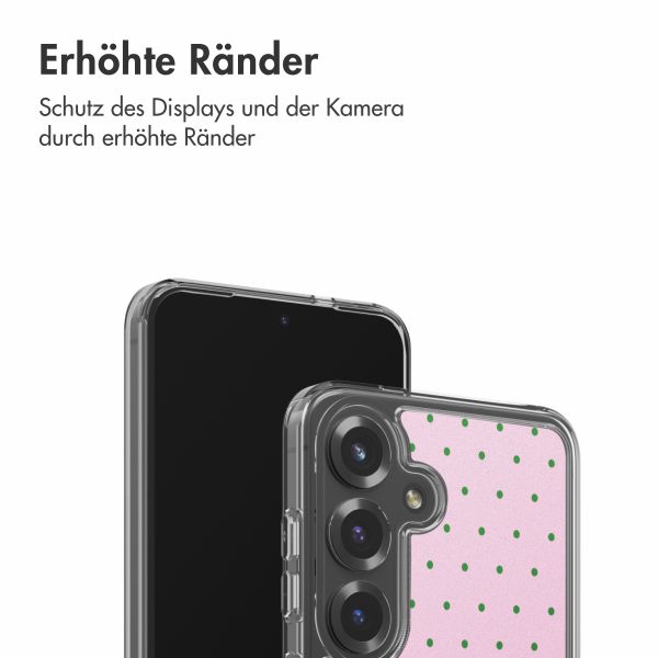 imoshion Design Hülle Samsung Galaxy S25 - Happy Dots