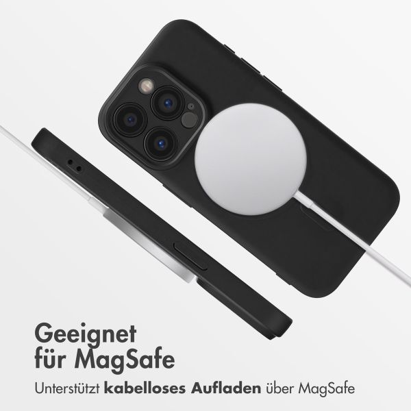 imoshion Color Back Cover mit MagSafe Apple iPhone 15 Pro - Schwarz