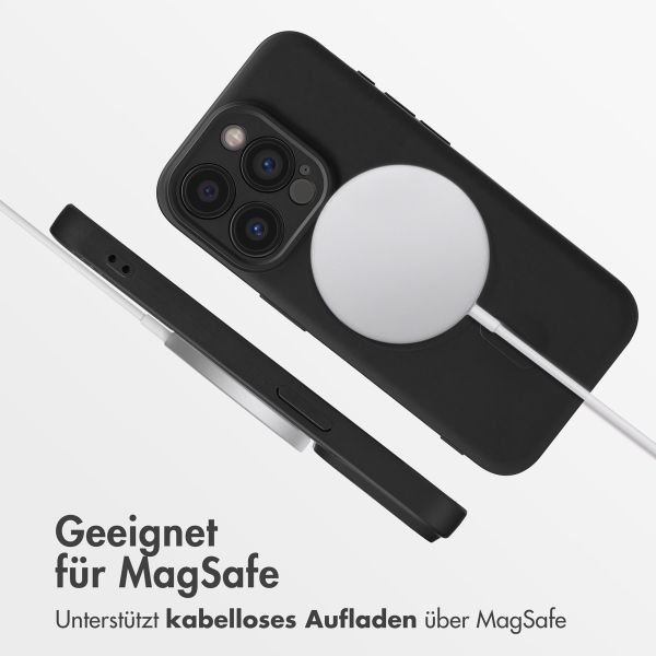 imoshion Color Back Cover mit MagSafe für das iPhone 15 Pro - Schwarz