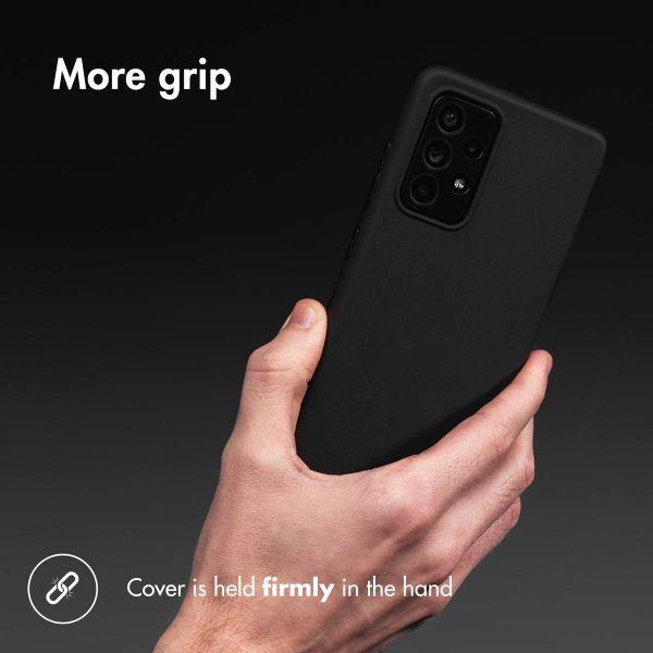 Accezz Color TPU Hülle Samsung Galaxy A33 - Schwarz