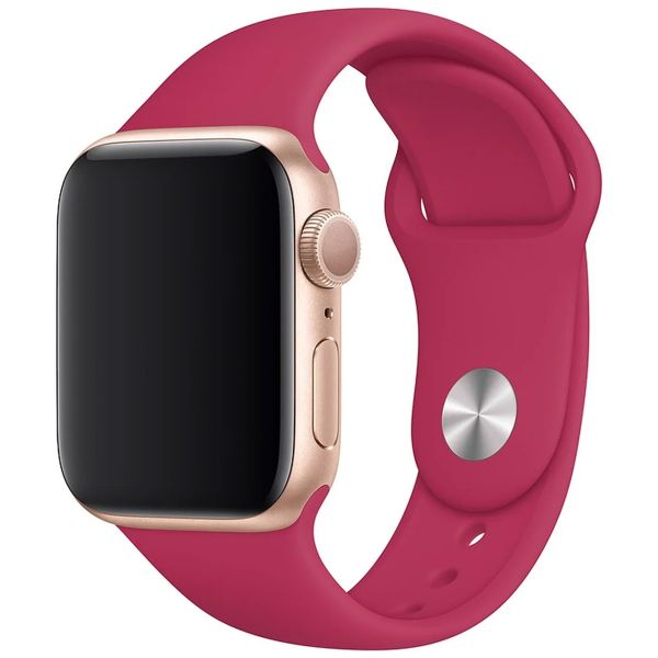 Apple Sport Band für Apple Watch Series 1-9 / SE - 38/40/41 mm / Series 10 - 42 mm - Pomegranate