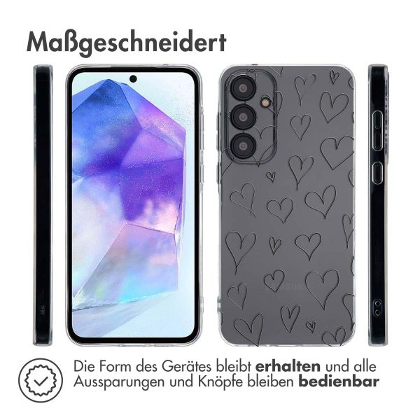 imoshion Design Hülle Samsung Galaxy A55 - Hearts